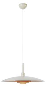 Beżowa lampa wisząca z metalowym kloszem ø 57 cm Piny – Markslöjd