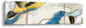 Obraz - Kolorowy marmur (170x50 cm)