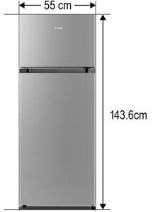 Lodówka GORENJE RF414EPS4 143.6cm Inox