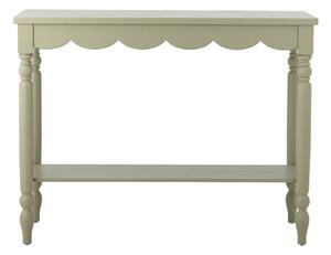 Jasnozielona konsola z litego drewna sosnowego 36x106 cm Salla – Bloomingville