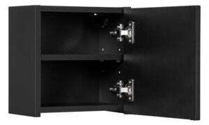 Szafka łazienkowa NOVA BLACK 83-30-1DQ 30x30cm czarna
