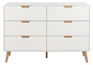 Biała komoda 135x90x40 cm Lowell – Actona
