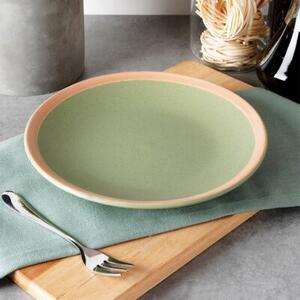 Talerz deserowy ceramiczny zielony ARTHENA GREEN 21 cm