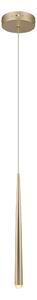 Lampa wisząca LED w kolorze złota ø 14 cm Cala – Trio Select