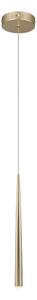 Lampa wisząca LED w kolorze złota ø 14 cm Cala – Trio Select