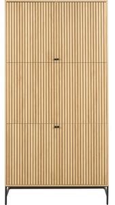 Szafa w dekorze dębu w naturalnym kolorze 99x200x60 cm Albany – Actona