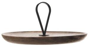 Patera drewniana MANGO 30,5 cm
