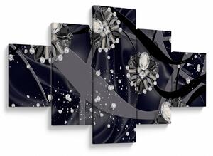 Obraz - Diamenty w pomieszczeniu (125x70 cm)