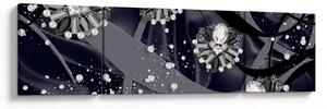 Obraz - Diamenty w pomieszczeniu (170x50 cm)