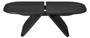 Czarny stolik z litego drewna dębowego 54x100 cm Avio – Blomus