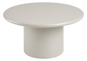 Kremowy okrągły stolik ø 80 cm Nagano – House Nordic