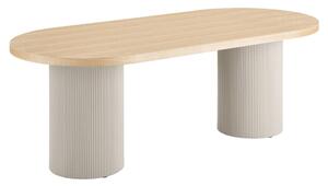 Stół z blatem w dekorze jesionu 100x220 cm Solva – House Nordic