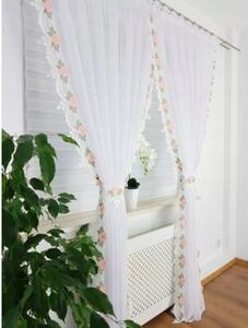 Elegancka Firana z Woalu z GipiurÄ - Klasyczna, Stylowa, i Funkcjonalna!