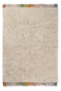 Kremowy bawełniany dywan dziecięcy tkany ręcznie odpowiedni do prania 120x160 cm Stardust – Lorena Canals