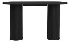 Czarna konsola 40x130 cm Nola – Unique Furniture