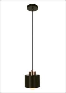 Czarna nowoczesna lampa wisząca - K517-Elevo