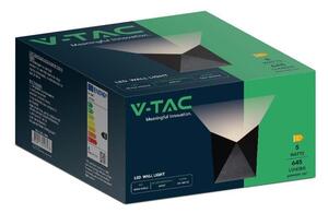 Kinkiet Ścienny V-TAC 5W LED Czarny IP65 VT-825-N 4000K 645lm