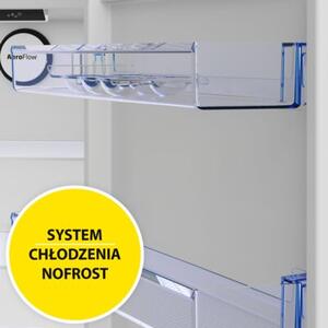 Lodówka BEKO b300 B3RGNA354HXBR No Frost Multi door AeroFlow 203.5cm Ciemny Inox