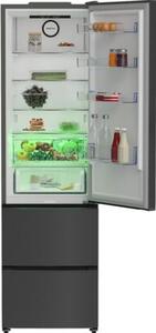 Lodówka BEKO b300 B3RGNA354HXBR No Frost Multi door AeroFlow 203.5cm Ciemny Inox