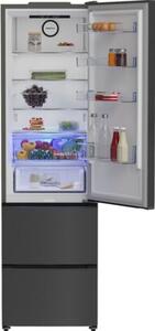 Lodówka BEKO b300 B3RGNA354HXBR No Frost Multi door AeroFlow 203.5cm Ciemny Inox