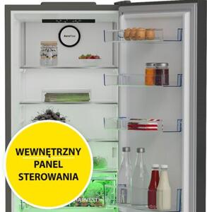 Lodówka BEKO b300 B3RGNA354HXBR No Frost Multi door AeroFlow 203.5cm Ciemny Inox