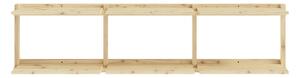 Regał ścienny z litego drewna sosnowego w naturalnym kolorze 192x47,5 cm Groove – Karup Design