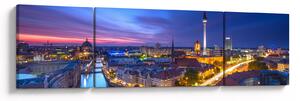 Obraz - Niebieskie niebo nad Berlinem (170x50 cm)