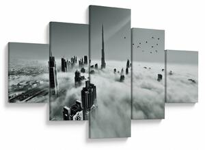 Obraz - Wieżowce w Dubaju (125x70 cm)