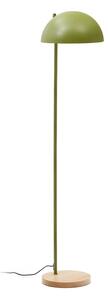 Zielono-naturalna lampa stojąca z metalowym kloszem (wysokość 150 cm) Catlar – Kave Home