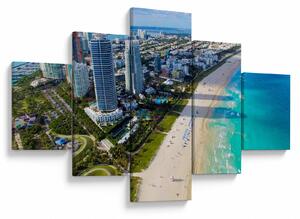 Obraz- Miami, Floryda (125x70 cm)