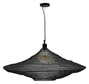 Czarna lampa wisząca ø 87 cm Makai – Kave Home