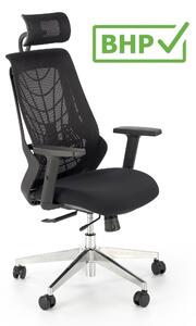 Ergonomiczny fotel biurowy Geronimo, zgodny z normą BHP