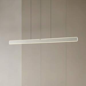 Lampa wisząca Arvon Lucande, możliwość ściemniania, aluminiowy / szary / cynkowy, salon / jadalnia, metal, nowoczesny