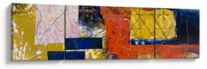 Obraz - Abstrakcja (170x50 cm)