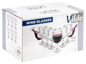Kieliszki do wina szklane 340 ml 6 szt