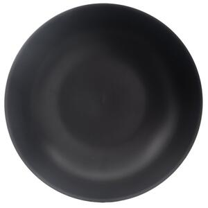 Talerz obiadowy głęboki ceramiczny czarny 20,5 cm, 800 ml