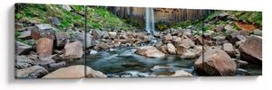 Obraz - Wodospad Svartifoss, Islandia (170x50 cm)