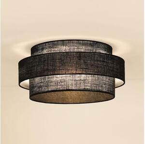 Brilagi Brilagi - Lampa sufitowa SPACE YUTE LED/12W/230V śr. 50 cm czarna BG1243