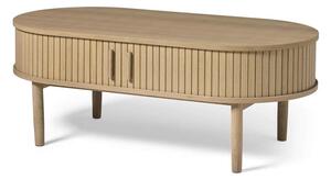 Stolik w dekorze dębu w naturalnym kolorze 60x120 cm Meta – Unique Furniture