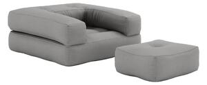 Fotel rozkładany Cube Grey
