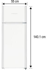 Lodówka LIEBHERR CTPe 231 SmartFrost 140.1cm Biała