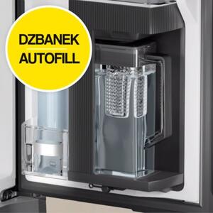 Lodówka SAMSUNG AI RM70F63NEREOSide by Side No Frost 185.3cm Stal nierdzewna