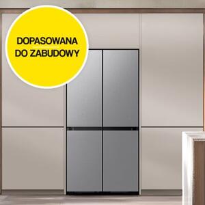 Lodówka SAMSUNG AI RM70F63NEREOSide by Side No Frost 185.3cm Stal nierdzewna