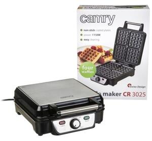 Gofrownica CAMRY CR 3025 Inox XXL na 4 gofry