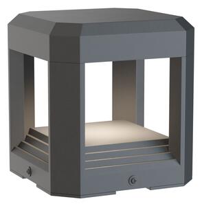 Lampa zewnętrzna ścienna na elewację kinkiet Maytoni O019FL-L13GR3K Royal Mile LED 13W 3000K IP65 15x15cm szary