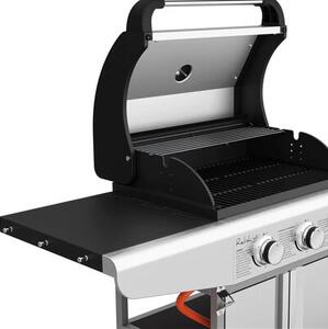 Grill ogrodowy gazowy KOLER Relish v1 Compact Srebrny 9.6 kW 47 x 40 cm