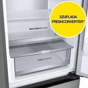 Lodówka LG GBF3202DPY No Frost 186cm Srebrna DoorCooling+ FreshBalancer FreshConverter