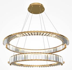 Lampa Wisząca Kryształowy Żyrandol Maytoni P097PL-L90G4K Krone LED 90W 6000LM 4000K 100cm x 150cm złoty