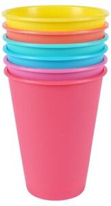 Kubki plastikowe 400 ML 6 szt