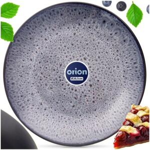 Talerz deserowy ceramiczny fioletowy GLAZE 20,5 cm